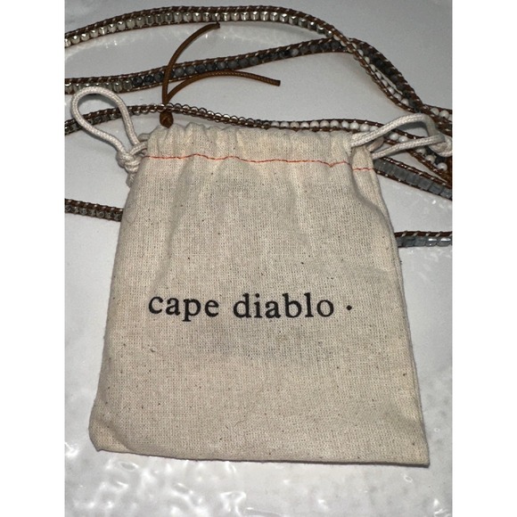 Cape Diablo Apple Watch Band Beaded Wrap Bracelet Boho Chic Jewelry Strap & Wrap - Picture 1 of 5